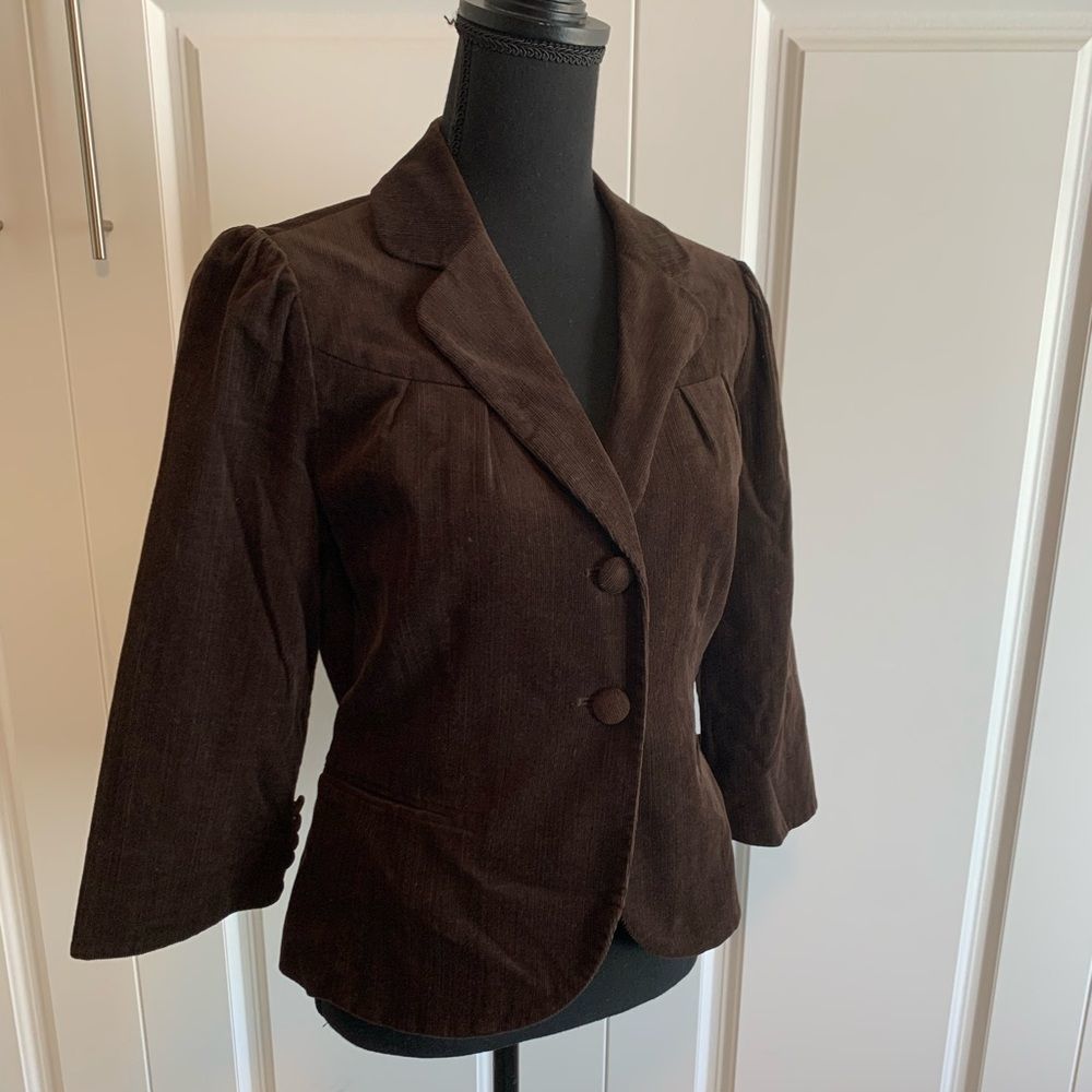 3/4 Sleeve Hip Length Blazer